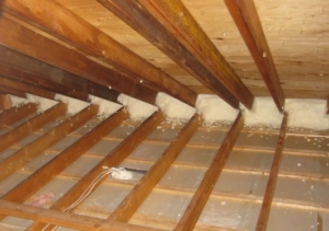 new construction-insulation-attic-air seal-closed cell-spray foam