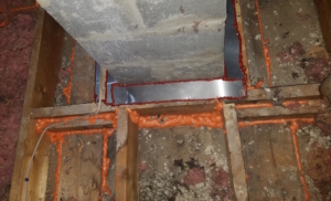 aire seal-top plate-attic-air leakage
